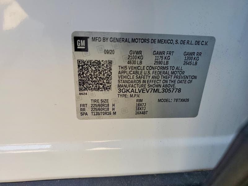2021 GMC TERRAIN SLT 14