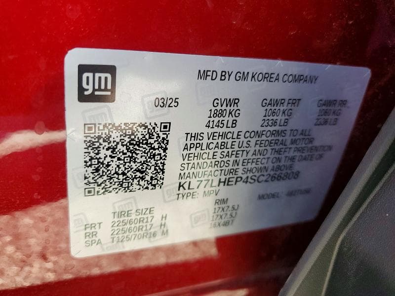 2025 CHEVROLET TRAX 1LT 13