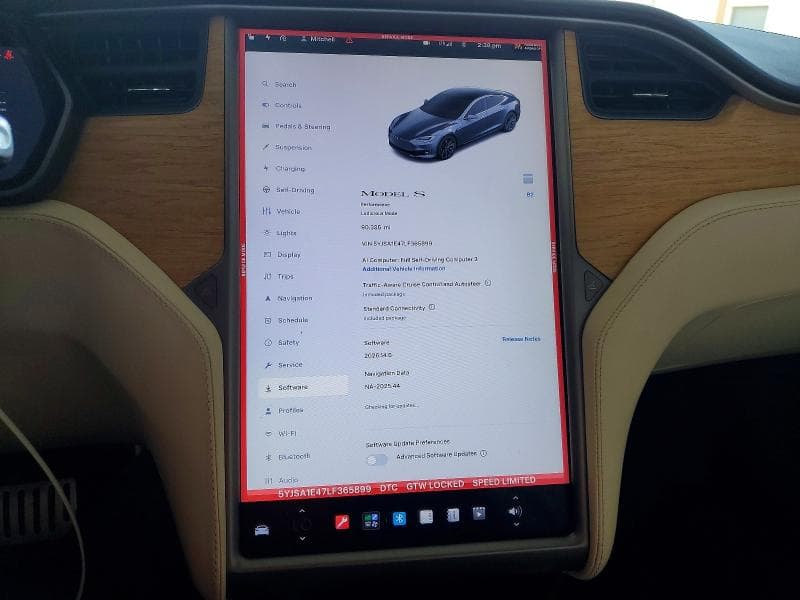2020 TESLA MODEL S 9