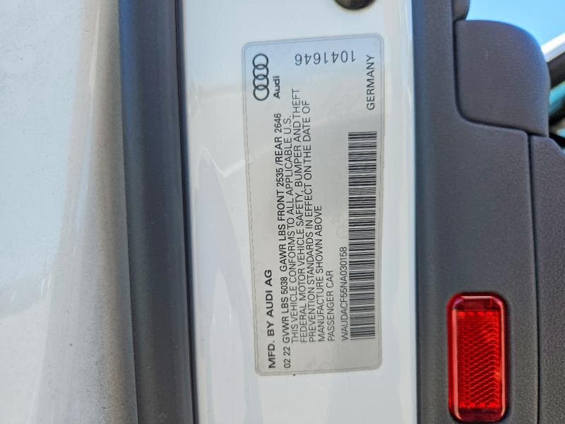 2022 AUDI A5 PREMIUM 45 12