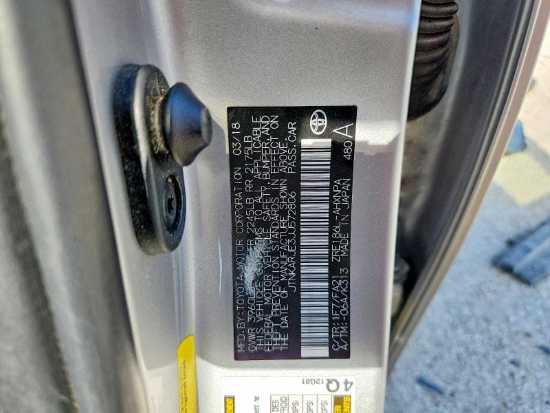 2018 TOYOTA COROLLA IM BASE 13