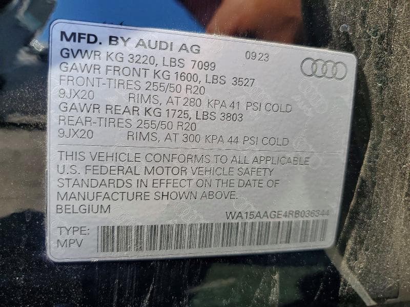 2024 AUDI Q8 E-TRON PREMIUM PLUS 13