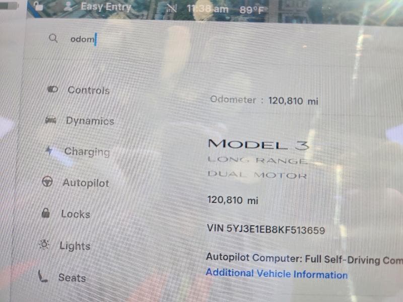 2019 TESLA MODEL 3 9