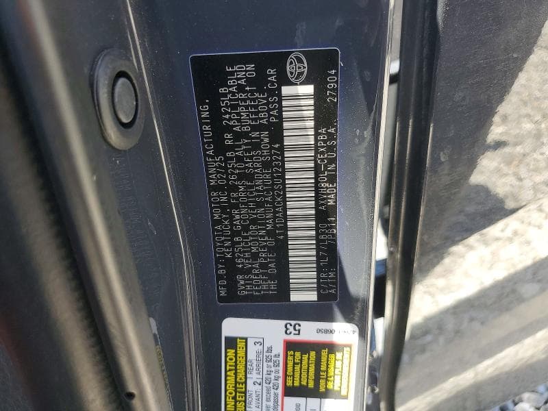 2025 TOYOTA CAMRY XSE 13
