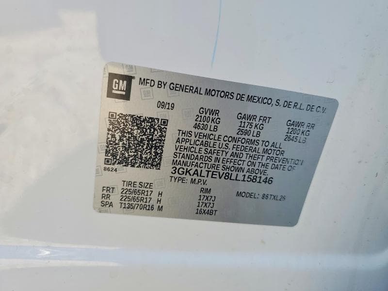 2020 GMC TERRAIN SLE 13