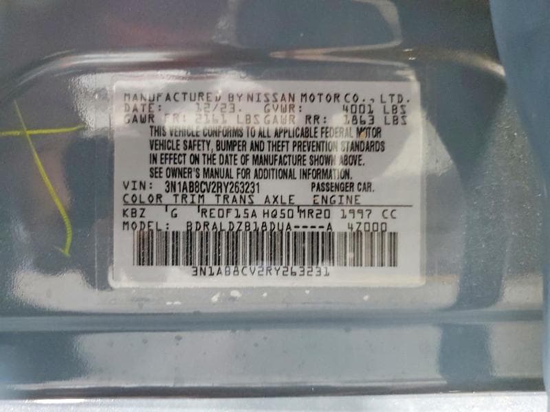 2024 NISSAN SENTRA SV 12