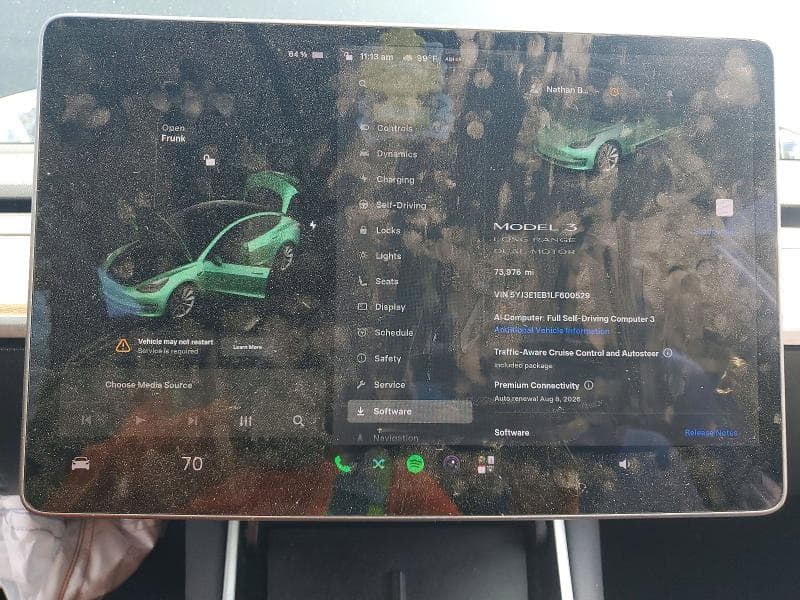 2020 TESLA MODEL 3 9