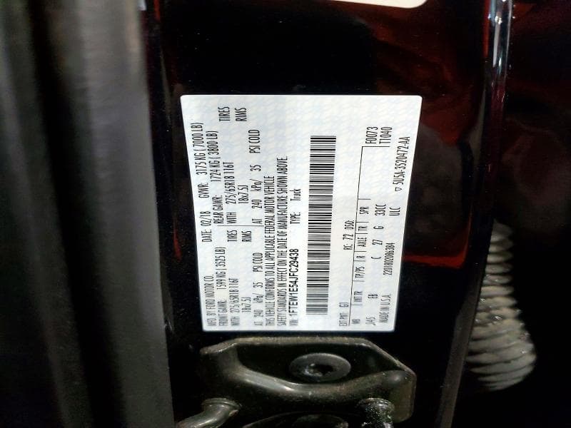 2018 FORD F150 SUPERCREW 12