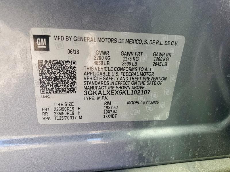 2019 GMC TERRAIN DENALI 13