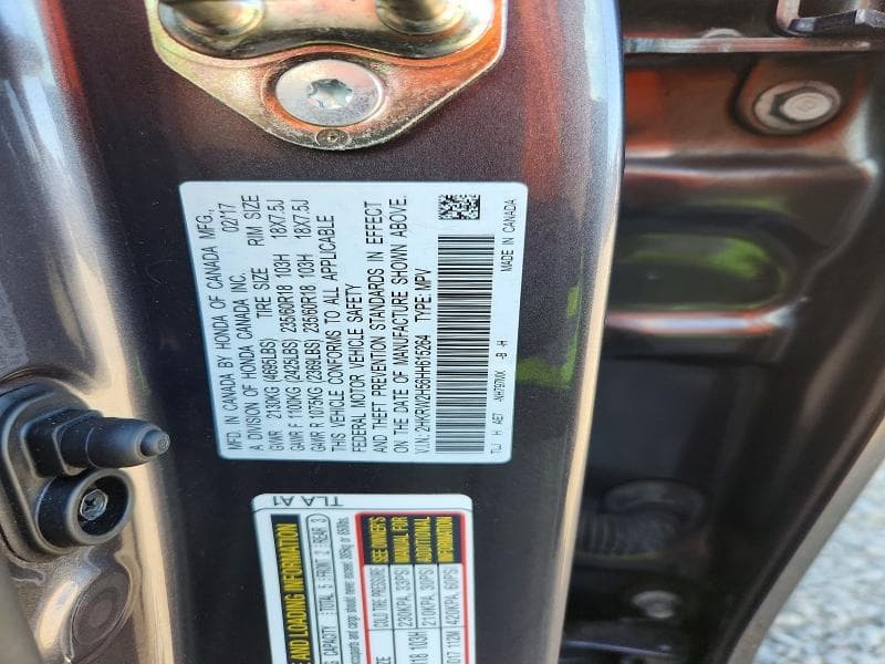 2017 HONDA CR-V EX 14