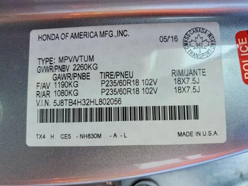 2017 ACURA RDX 14