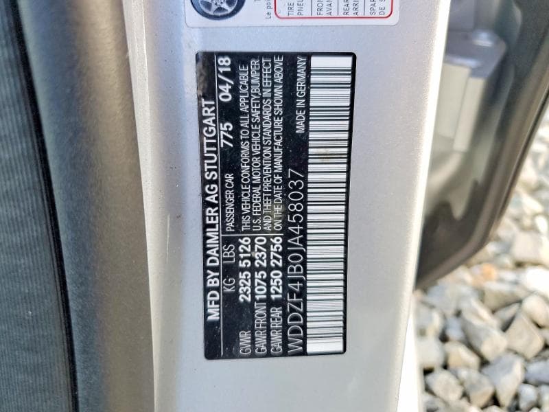 2018 MERCEDES-BENZ E 300 12