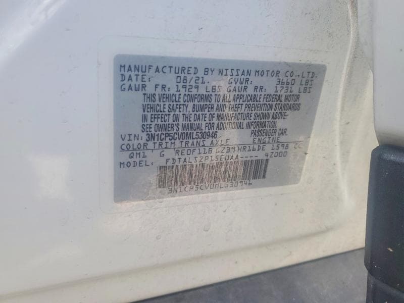 2021 NISSAN KICKS SV 13