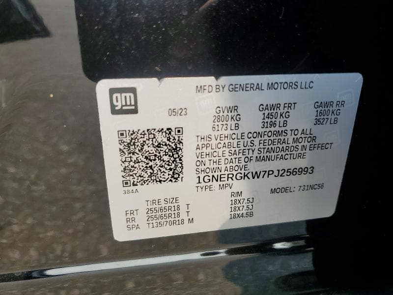2023 CHEVROLET TRAVERSE LT 12
