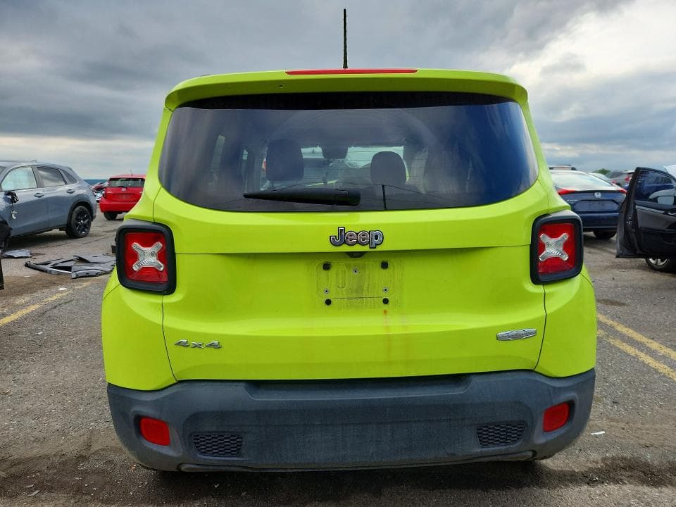 2017 JEEP RENEGADE LATITUDE 6