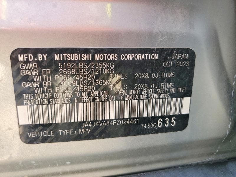 2024 MITSUBISHI OUTLANDER SE 13