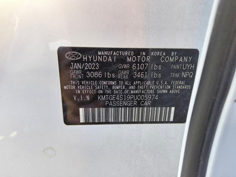 2023 GENESIS ELECTRIFIED G80 BASE 12