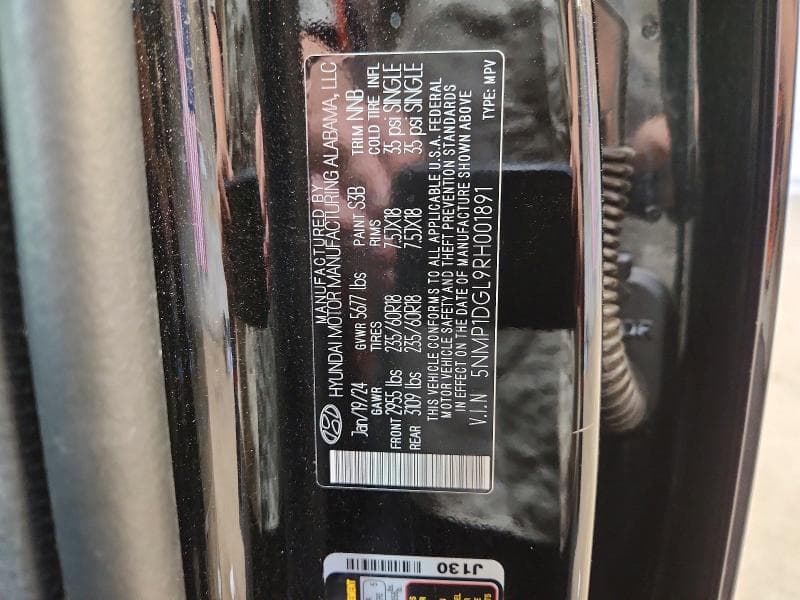 2024 HYUNDAI SANTA FE SE 13