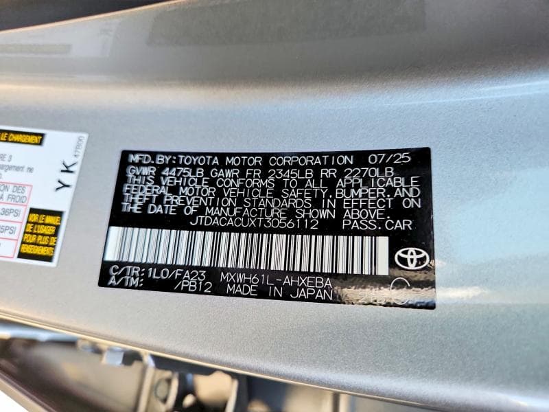 2026 TOYOTA PRIUS PLUG-IN HYBRID SE 12