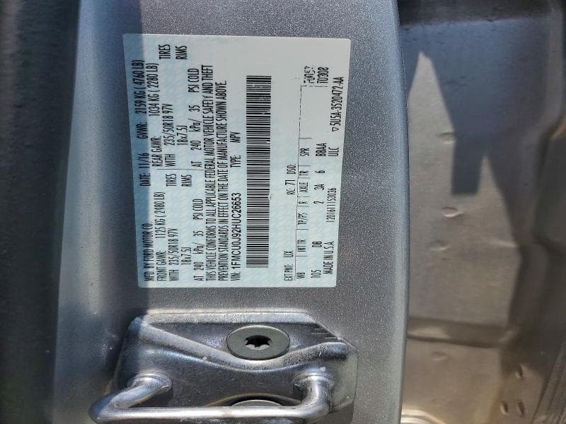 2017 FORD ESCAPE TITANIUM 13