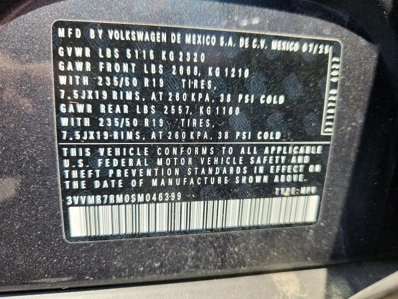 2025 VOLKSWAGEN TIGUAN SE SE 13