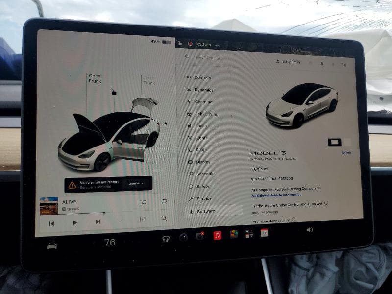 2020 TESLA MODEL 3 9