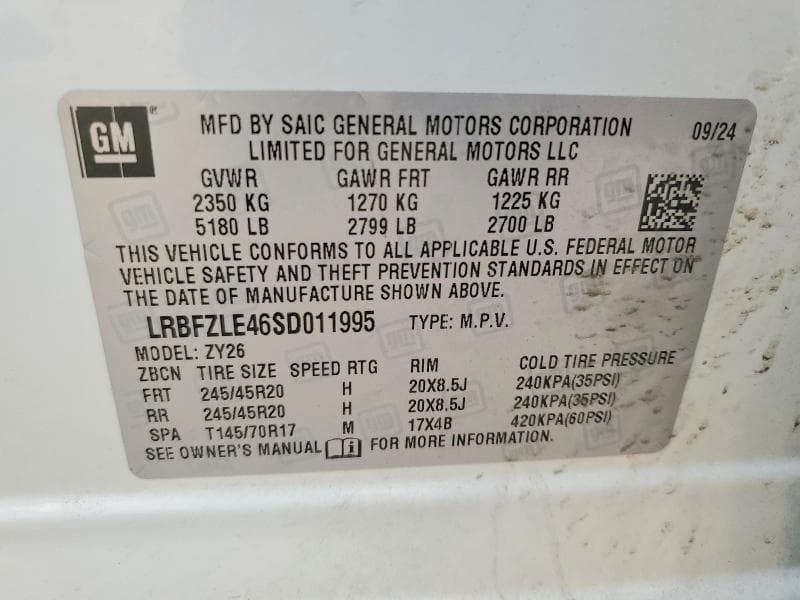 2025 BUICK ENVISION SPORT TOURING 13