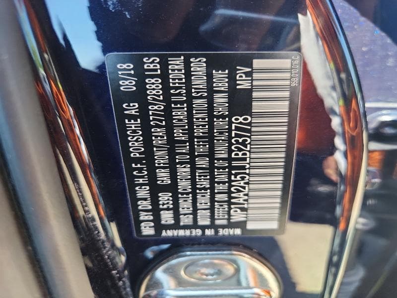2018 PORSCHE MACAN 13