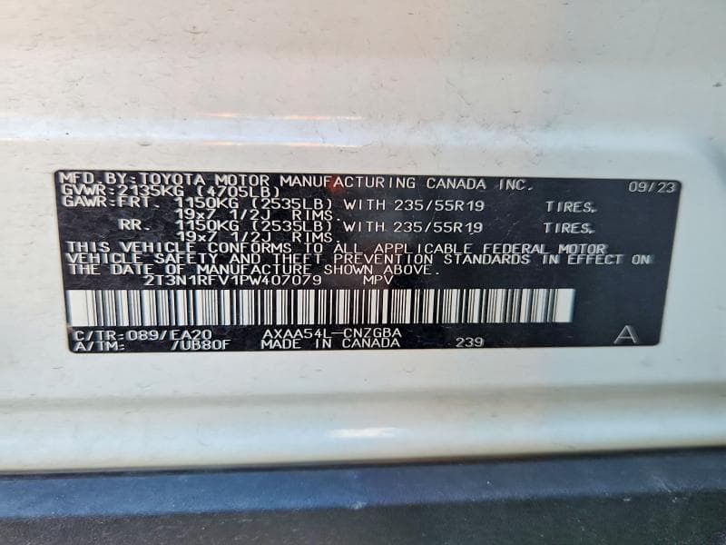 2023 TOYOTA RAV4 LIMITED 12