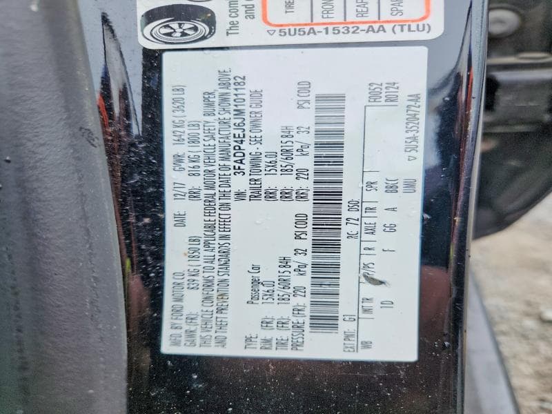 2018 FORD FIESTA SE 13