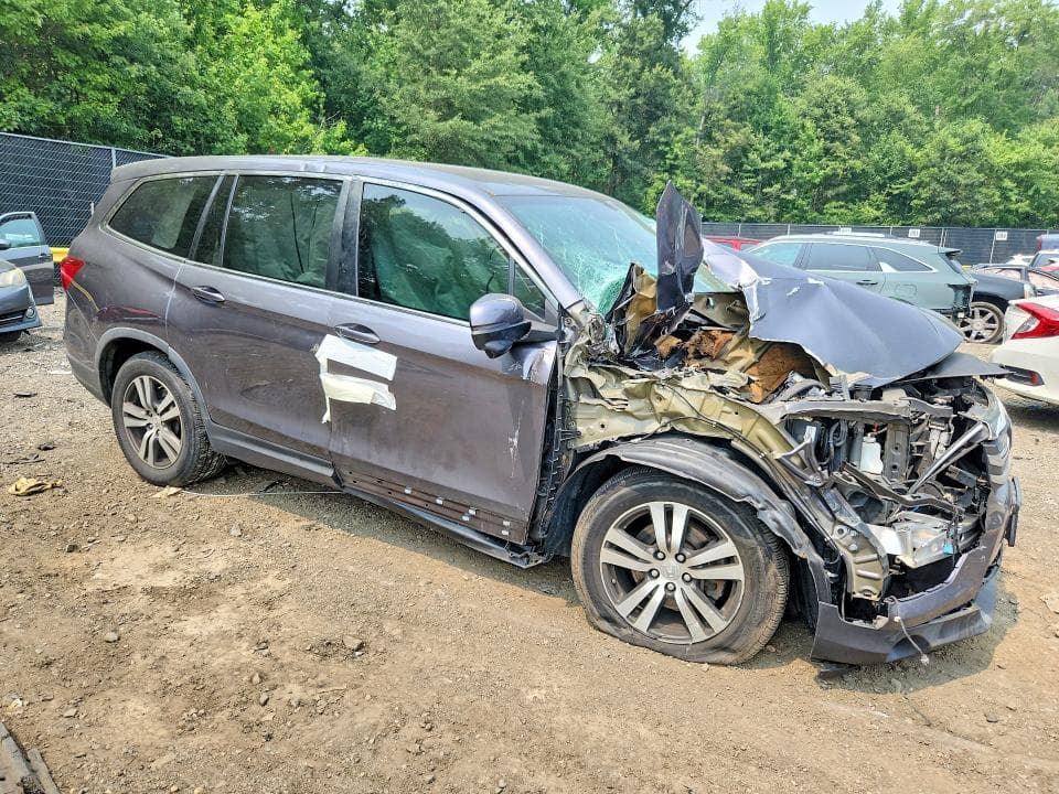 2017 HONDA PILOT EX 4