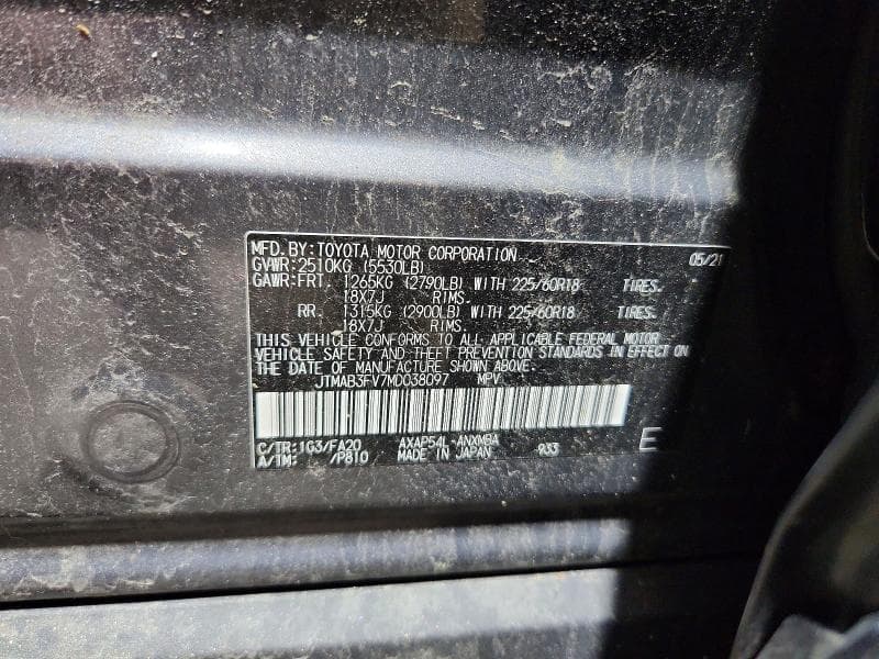 2021 TOYOTA RAV4 PRIME SE 13