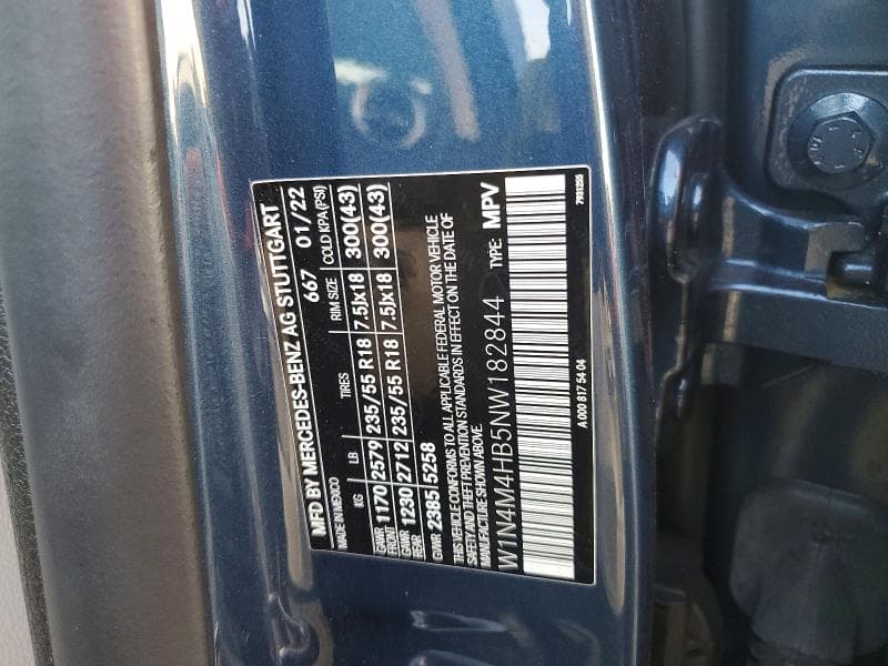2022 MERCEDES-BENZ GLB 250 4MATIC 13