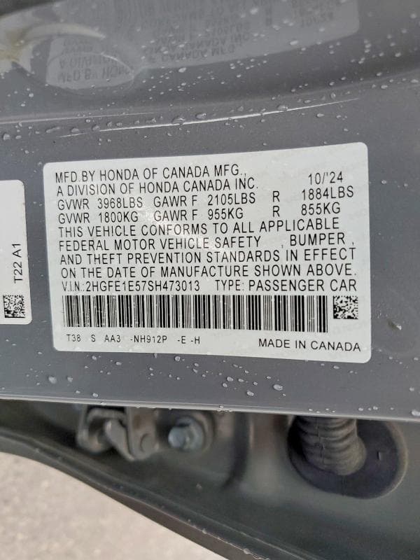 2025 HONDA CIVIC SI 13