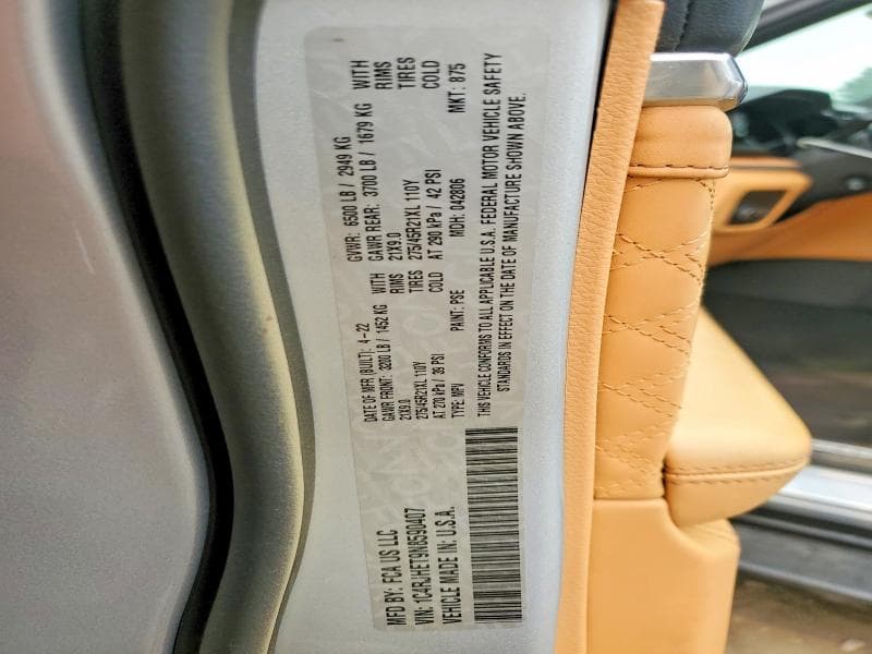 2022 JEEP GRAND CHEROKEE SUMMIT 13