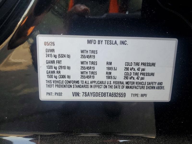 2026 TESLA MODEL Y 12