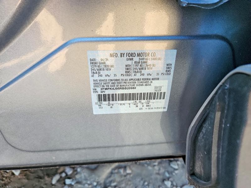 2024 FORD EDGE SEL 14