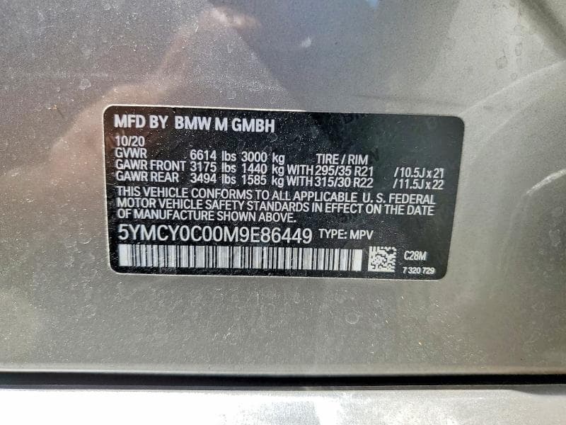 2021 BMW X6 M/M COMPETITION M/M COMPETITION 13