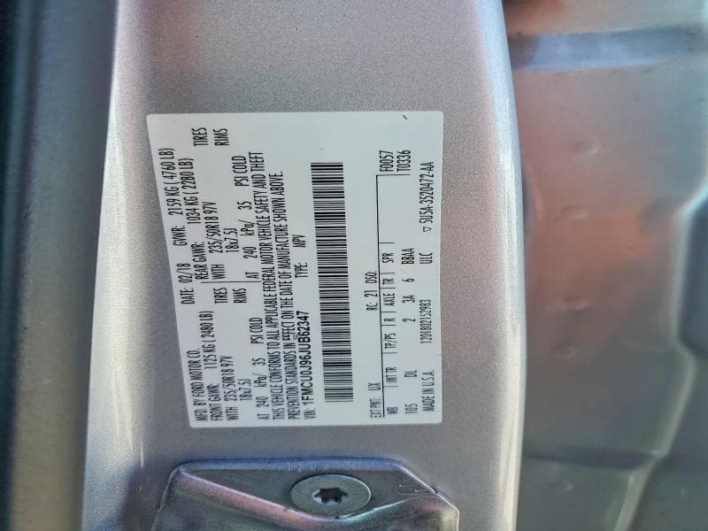 2018 FORD ESCAPE TITANIUM 14
