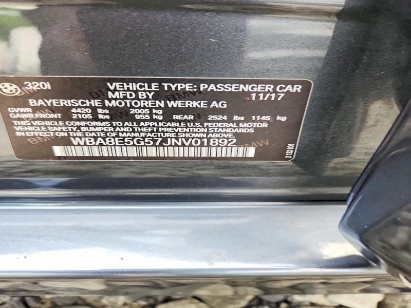2018 BMW 320 XI 12