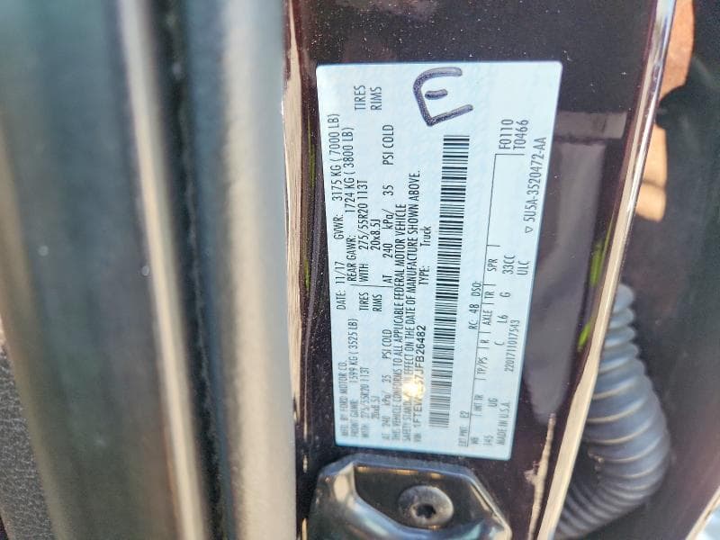 2018 FORD F150 SUPERCREW 12