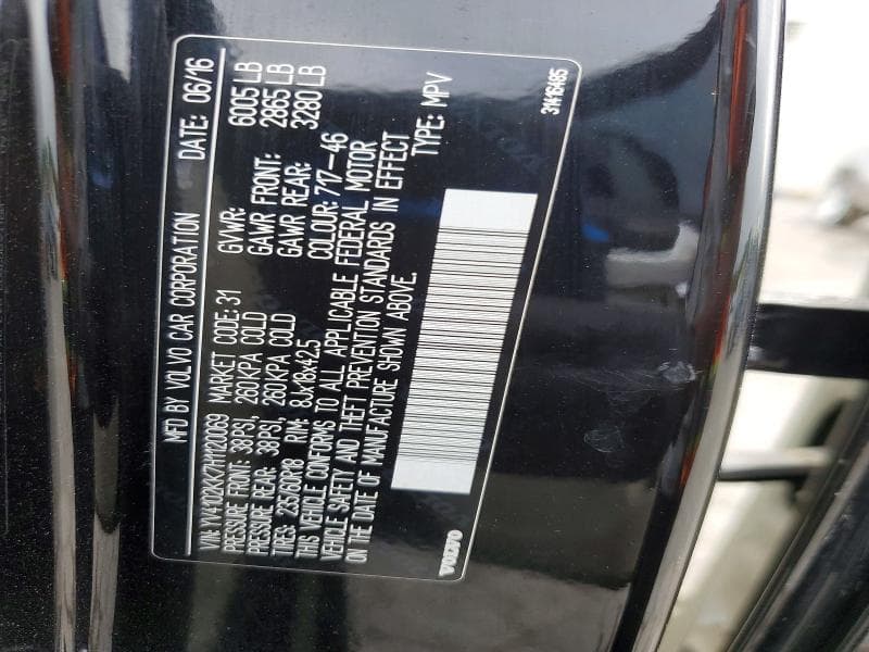 2017 VOLVO XC90 T5 13
