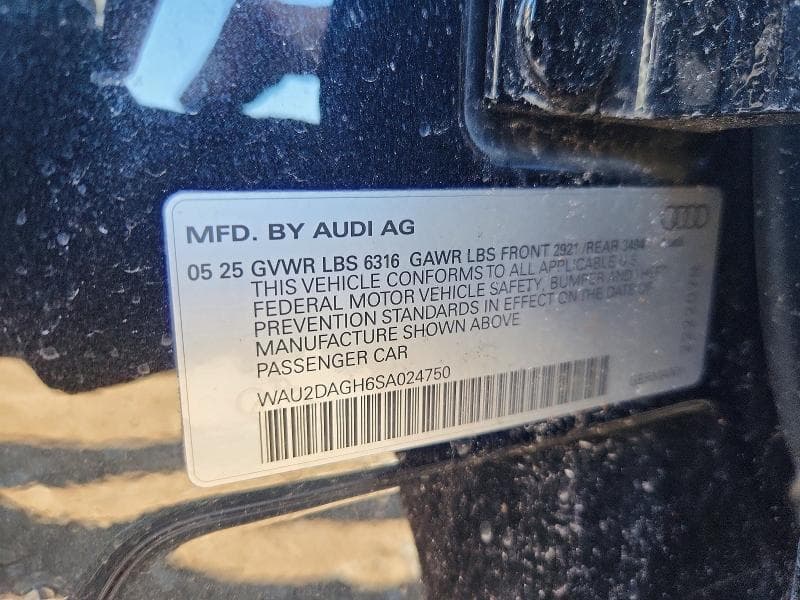 2025 AUDI A6 E-TRON PREMIUM PLUS 60 13