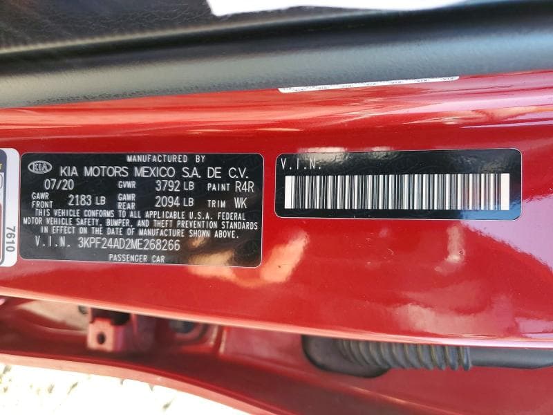 2021 KIA FORTE LXS 12