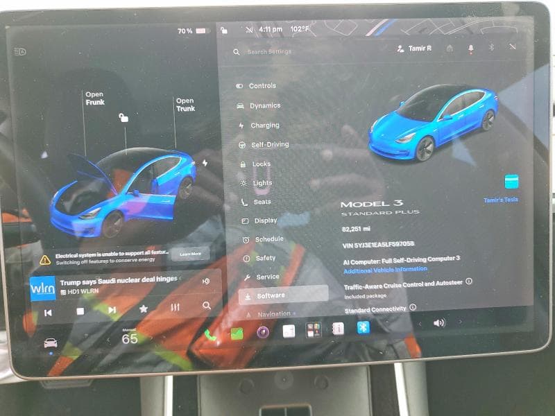 2020 TESLA MODEL 3 9