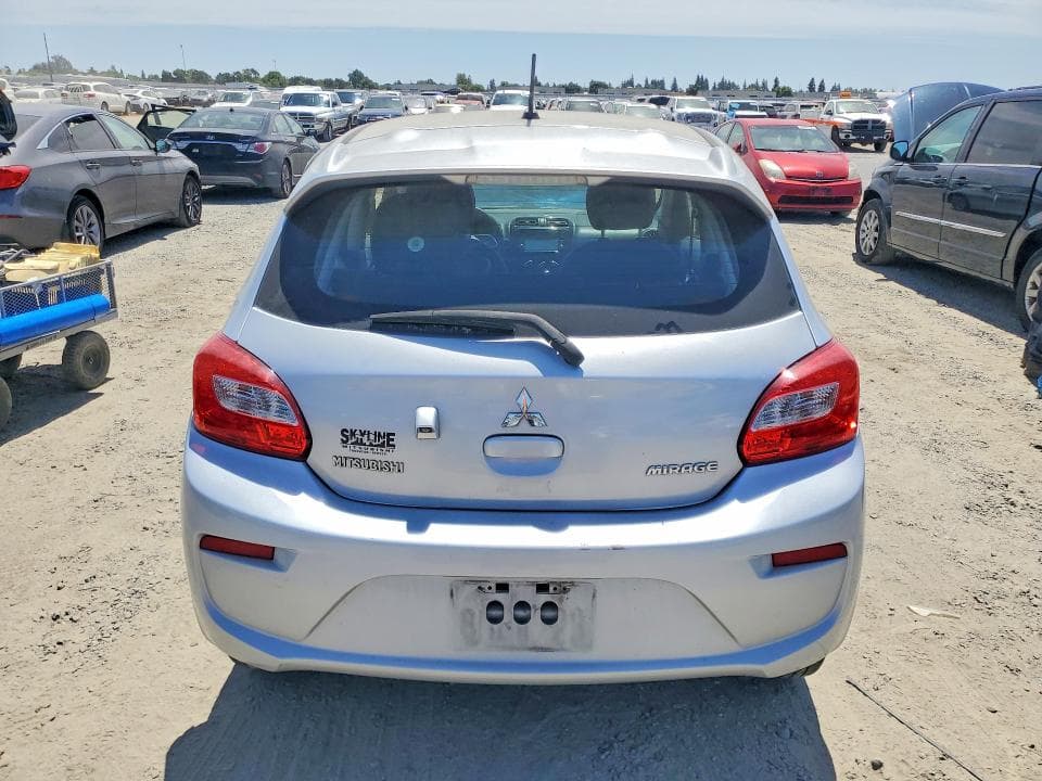 2018 MITSUBISHI MIRAGE ES 6