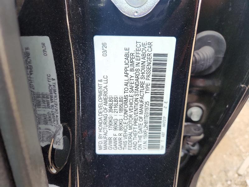 2026 HONDA CIVIC SPORT 12