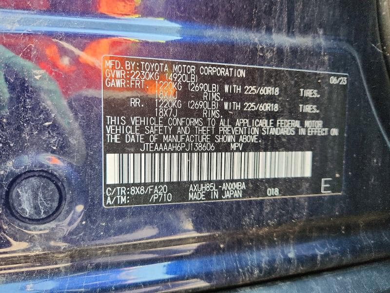 2023 TOYOTA VENZA LE 14