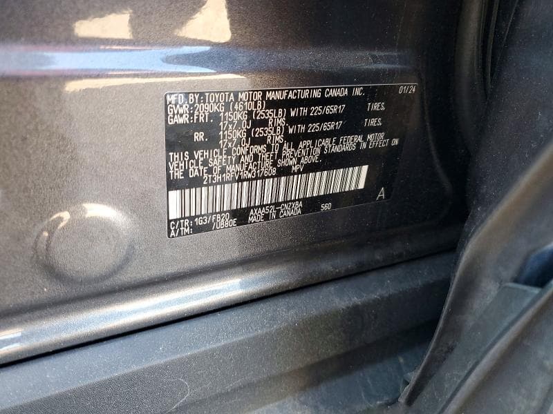 2024 TOYOTA RAV4 LE 13