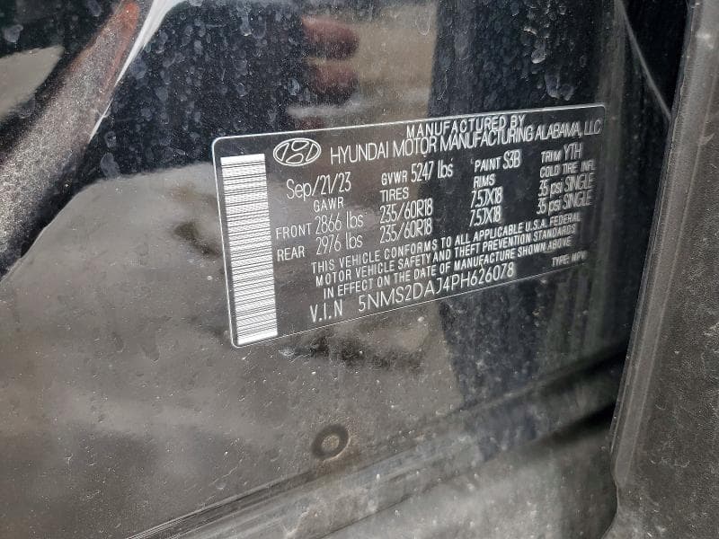 2023 HYUNDAI SANTA FE 4 13